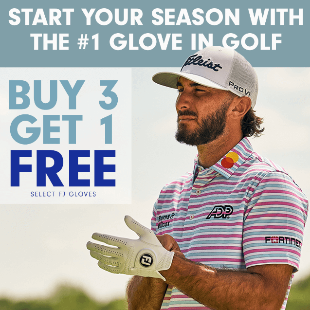 $69 for 4x FootJoy Contour FLX Golf Gloves