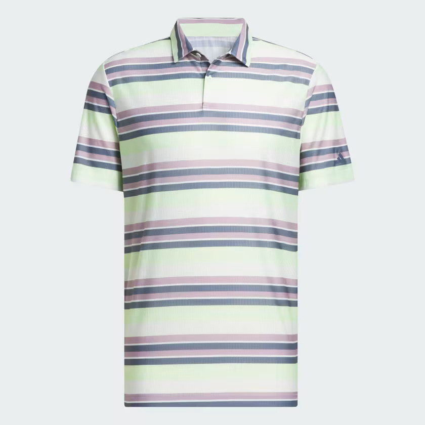 $49 Adidas Men’s Golf Ultimate365 Heat.Rdy Stripe Polo Shirt