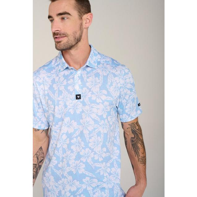 $73 Bad Birdie Men’s Hana Pique Short Sleeve Polo