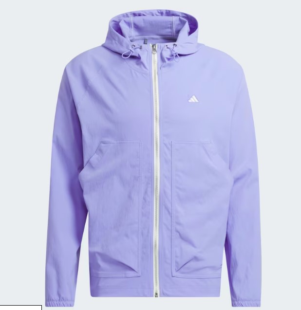$60 Adidas Go-To Utility DWR Full Zip Jacket