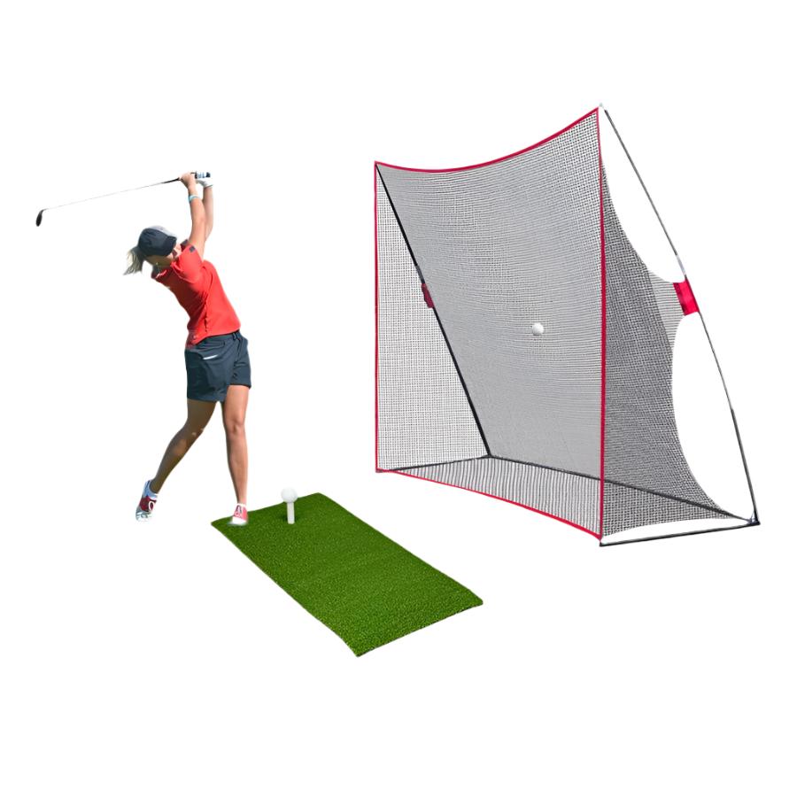 $80 NS 10ft Hitting Net with 1 x 2′ Hitting Mat