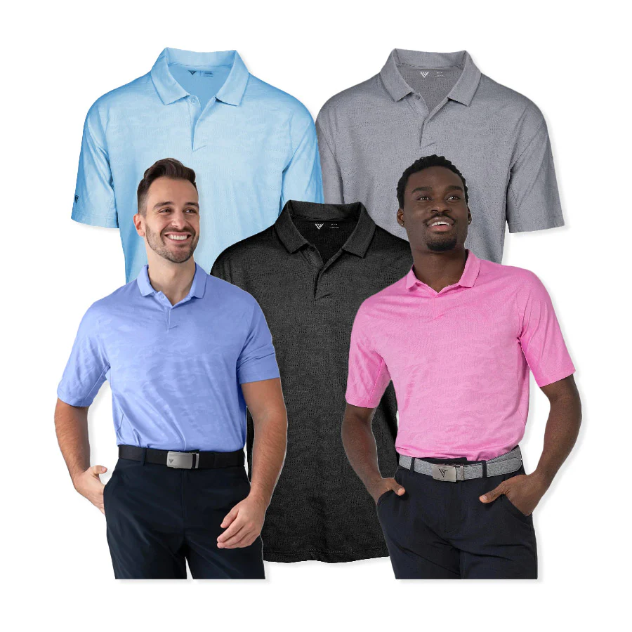C$80 for 3x Levelwear Golf Shirts