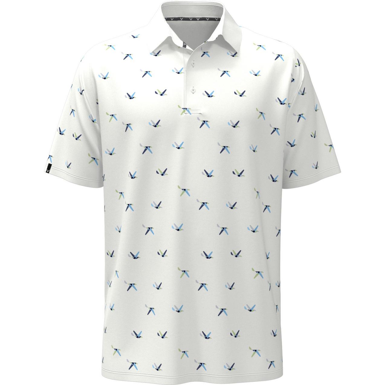 C$57 Callaway Men’s All Over Birdie Print Golf Polo