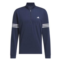 $60 Adidas Men’s 3 Stripe 1/4 Zip Sweater