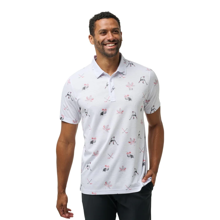 C$78 Travis Mathew ‘Bold as Brass’ Golf Shirt