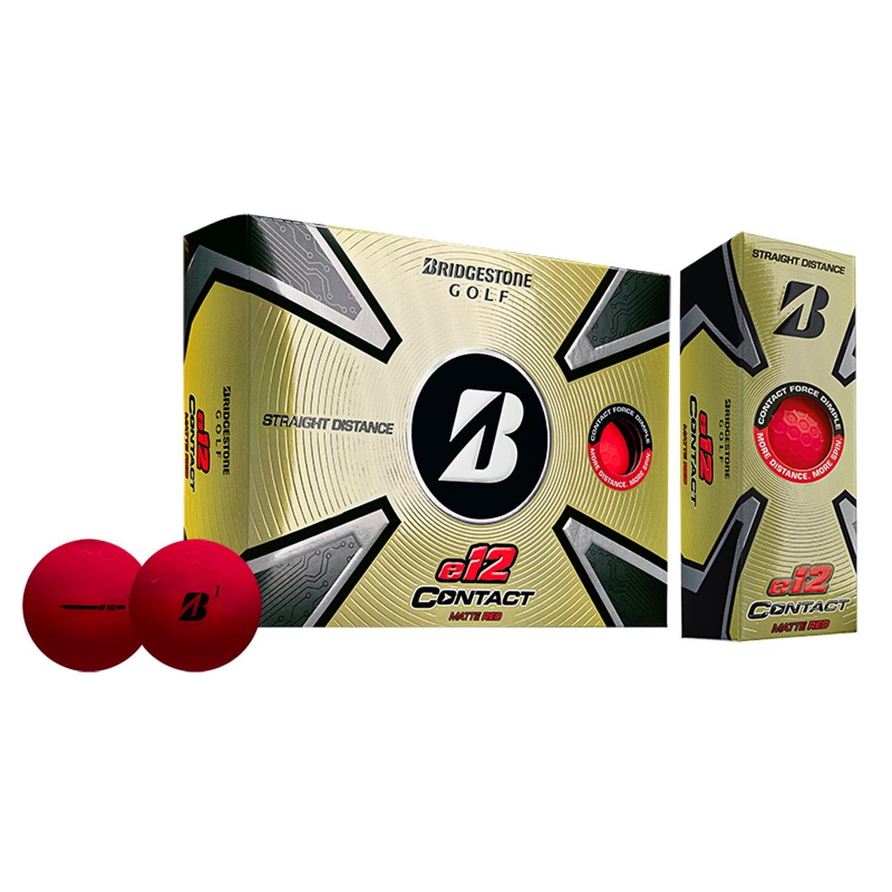 C$35 Bridgestone e12 Contact Matte Golf Balls (Brand New)