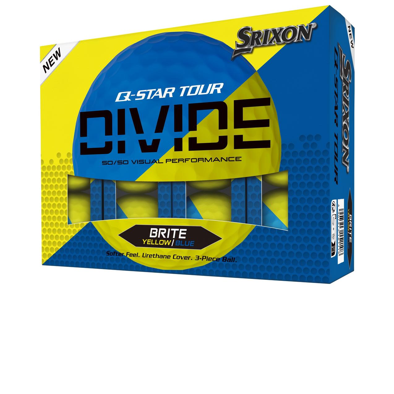 C$30 Srixon Q-Star Tour Divide Golf Balls (Brand New)