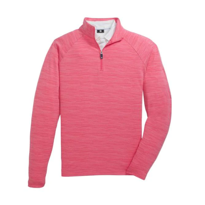 C$80 FootJoy Wave Jacquard Chill-Out Mid-Layer Pink Lemonade