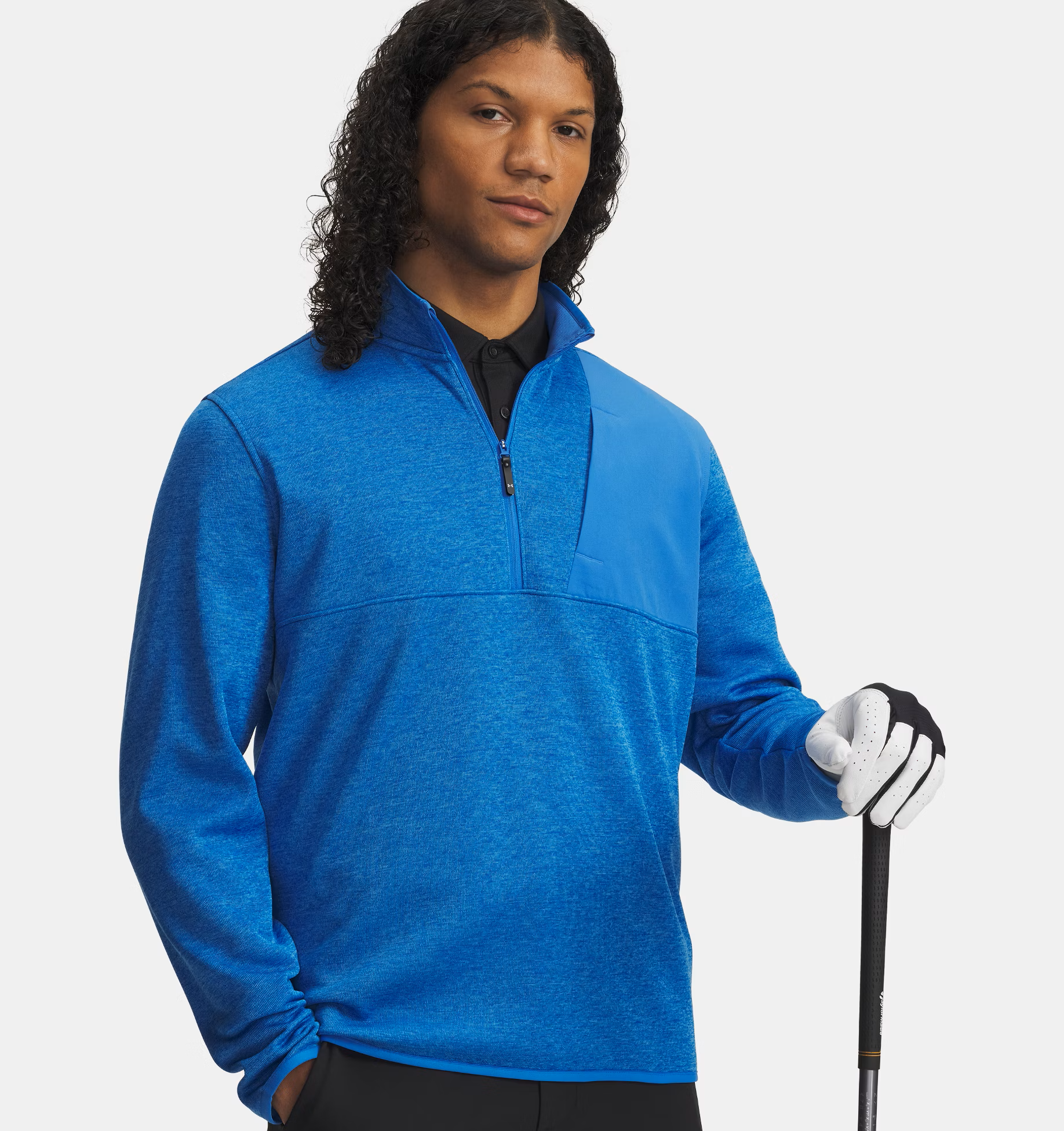 C$77 Under Armour Drive SweaterFleece 1/2 Zip