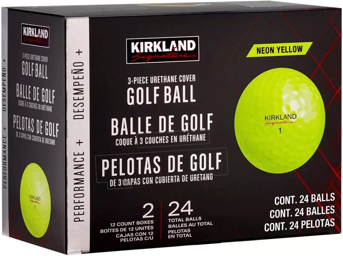 C$49.09 for 2x Dozen Kirkland Signature 3-Piece Golf Ball (Brand New)