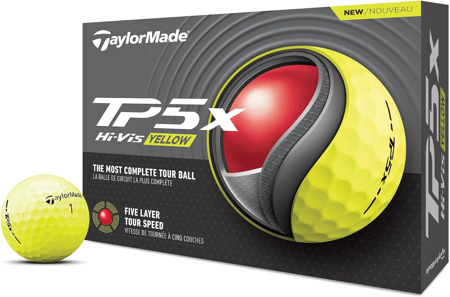 C$49.98 for 1x Dozen TaylorMade TP5 Golf Balls (Brand New)