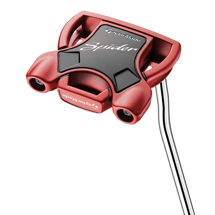 C$298 TaylorMade Spider Red Double Bend Putter (Brand New)