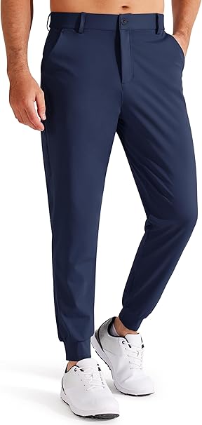 C$39.93 Libin Men’s 4-Way Stretch Golf Joggers with Pockets