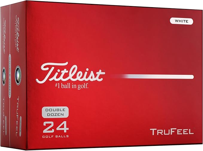 $55 for 2 Dozen Titleist TruFeel Golf Balls White (Brand New)