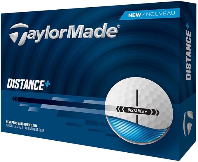 $28 for One Dozen TaylorMade Distance+ Golf Balls (Brand New)