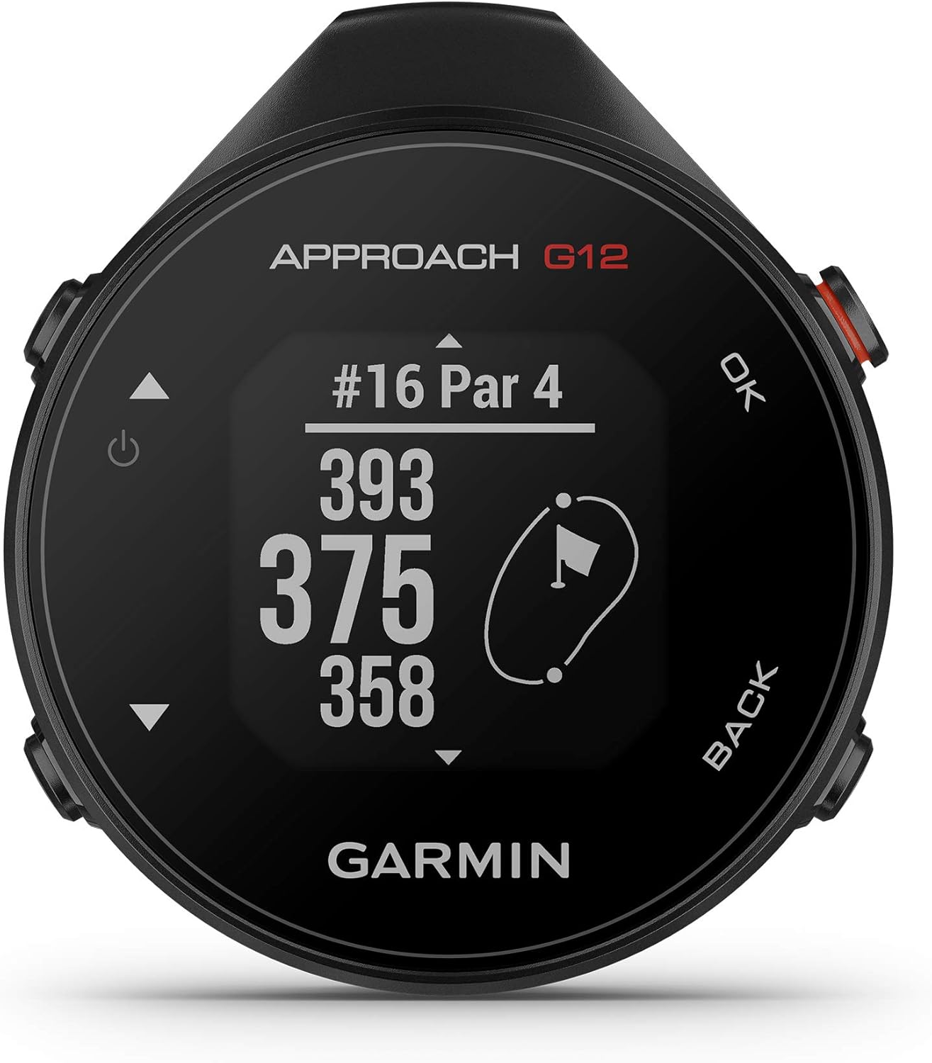 $150 Garmin Approach G12 Clip-on Golf GPS Rangefinder