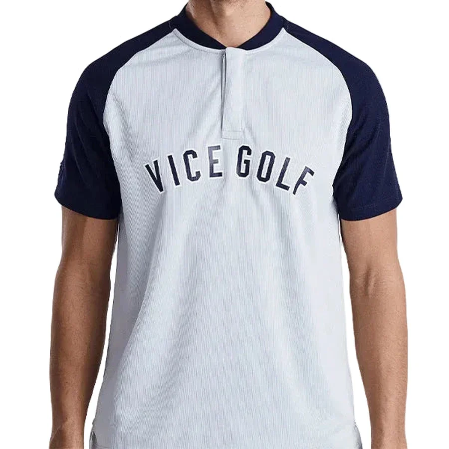 $27 Vice Golf Home Run Raglan Polo