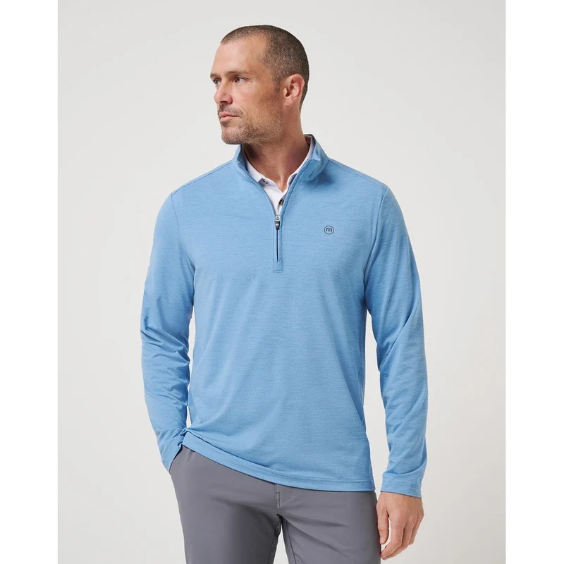 $119 TravisMathew The Heater Pro 1/4 Zip Pullover