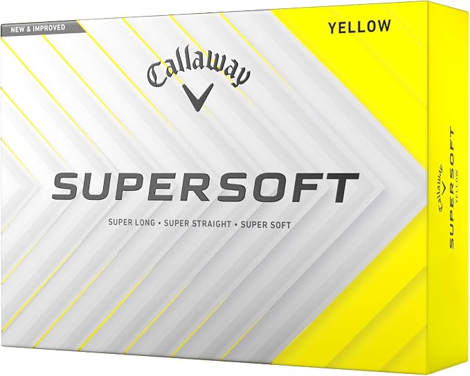 $25 for One Dozen Callaway Golf Supersoft Golf Balls (Brand New)